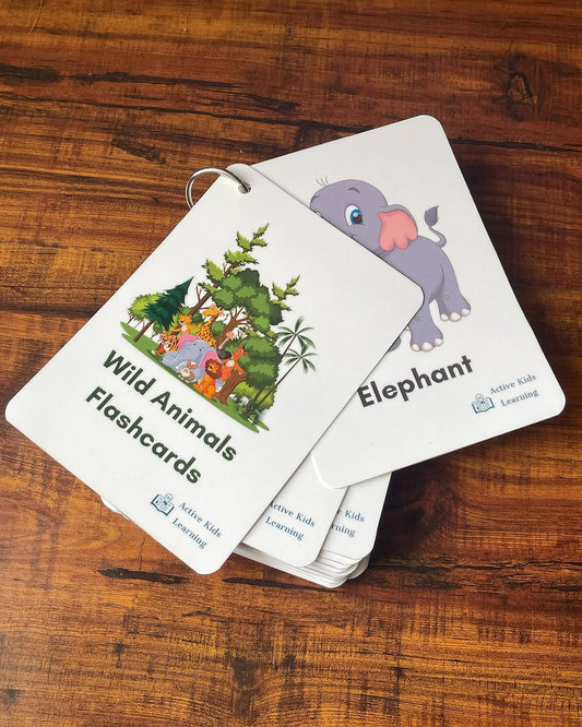Wild Animals Flashcards
