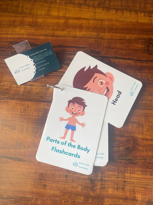 Parts of the Body Flashcards