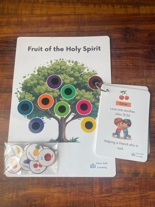 Fruits of the Holy Spirit Worksheet