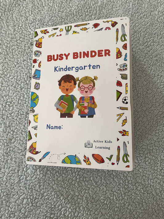 Busy Binder - Kindergarten